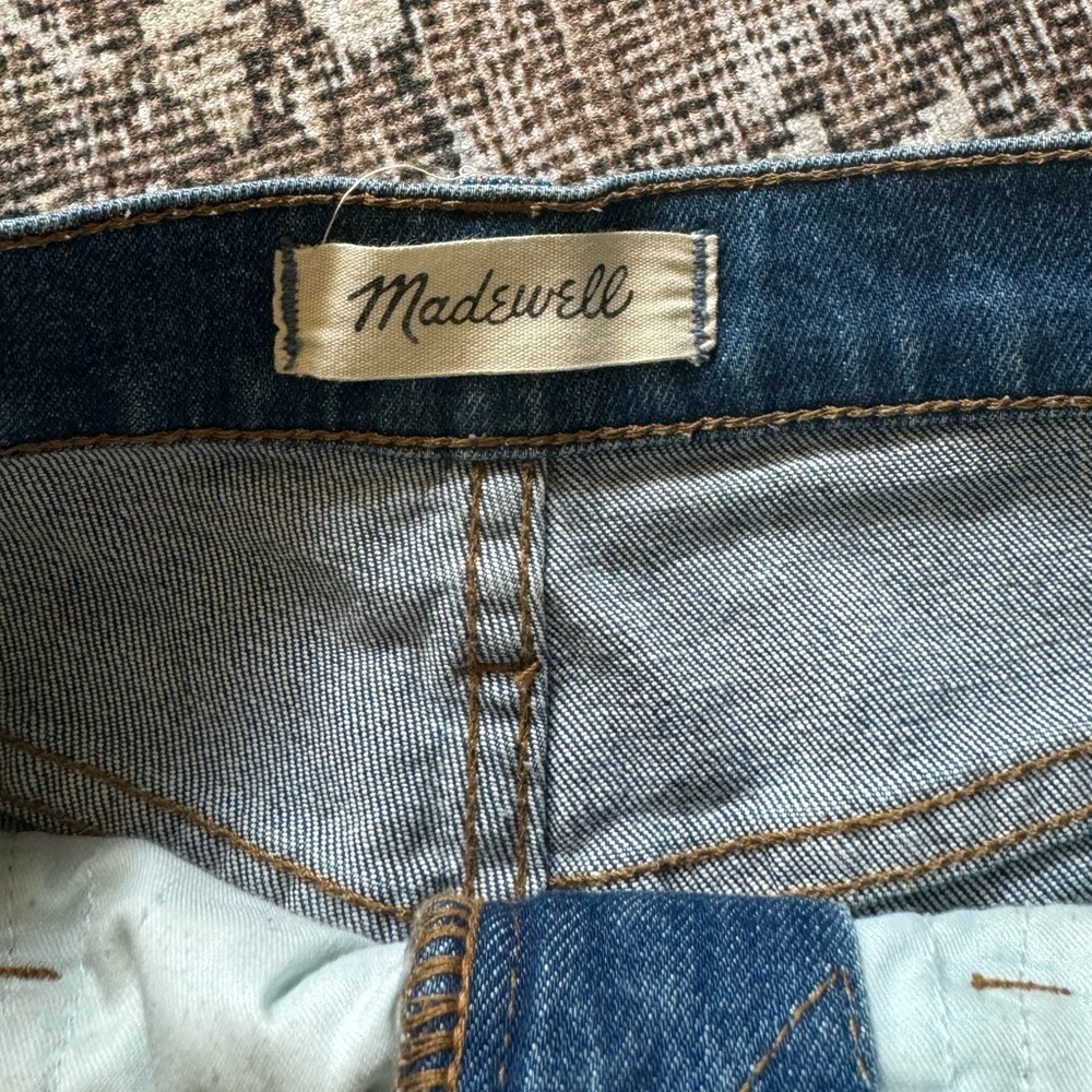 Madewell High Rise Denim Shorts Size 26 - Picture 5 of 6